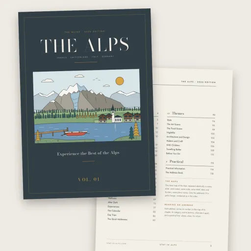 Our Alps Guide Is Out: 102 Addresses, 21 Maps, Three Itineraries