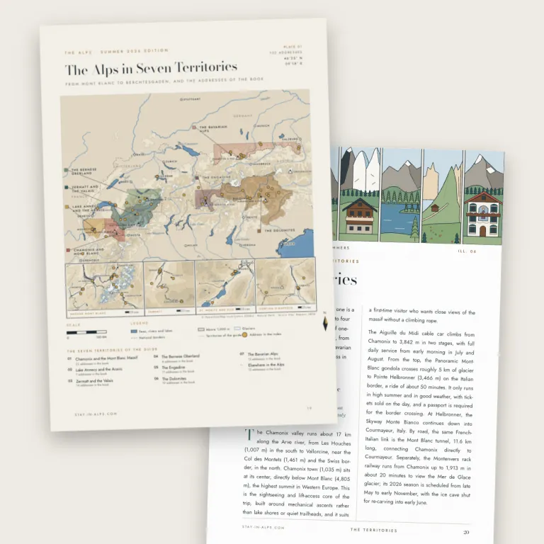 The Alps Guide, Summer Edition: 102 Addresses, Seven Territories, Three Itineraries