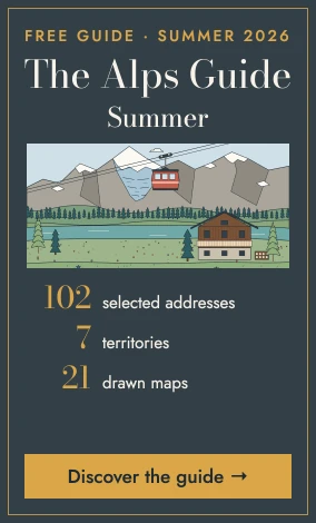 The Alps Guide Summer 2026 · right column banner