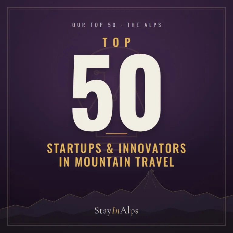 The TOP 50 Startups & Innovators in Mountain Travel