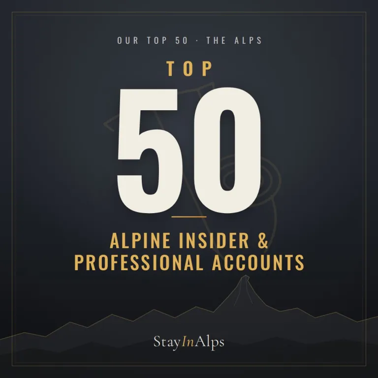 The TOP 50 Alpine Insider & Professional Accounts