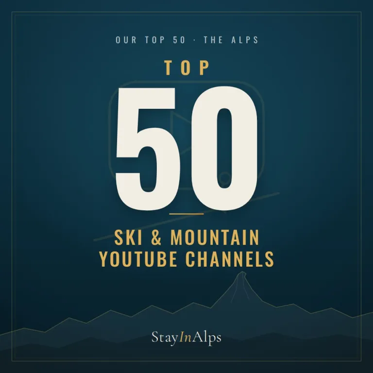 The TOP 50 Ski & Mountain YouTube Channels