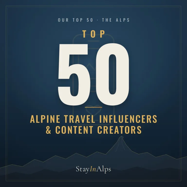 The TOP 50 Alpine Travel Influencers and Content Creators