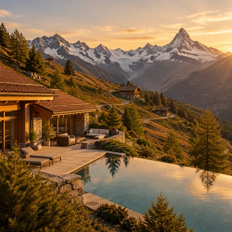 How high do the Swiss Alps rise and what it means for luxury stays