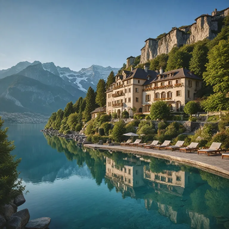 Luxury hotels near Lake Geneva Alps: refined stays with breathtaking views and world-class amenities