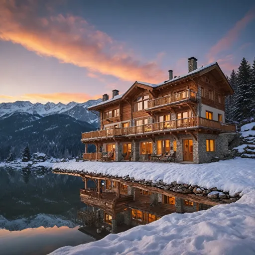Alpine villa excellence: premium lodging and amenities in the heart of the Alps