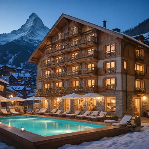 Europe Hotel & Spa Zermatt for refined alpine stays in the city center