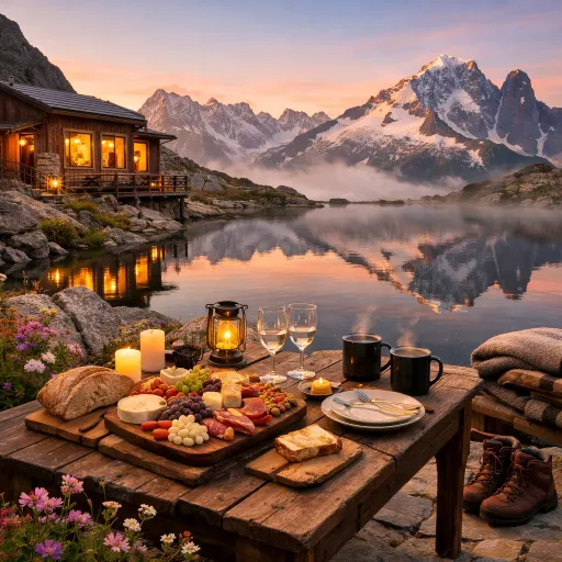 Refuge du Lac Blanc experience in the Alps for refined mountain travellers