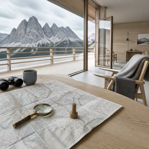 How a Dolomites map elevates your luxury hotel stay in the Alps