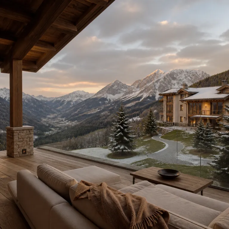 Where exactly are the Alps in Europe for luxury stays