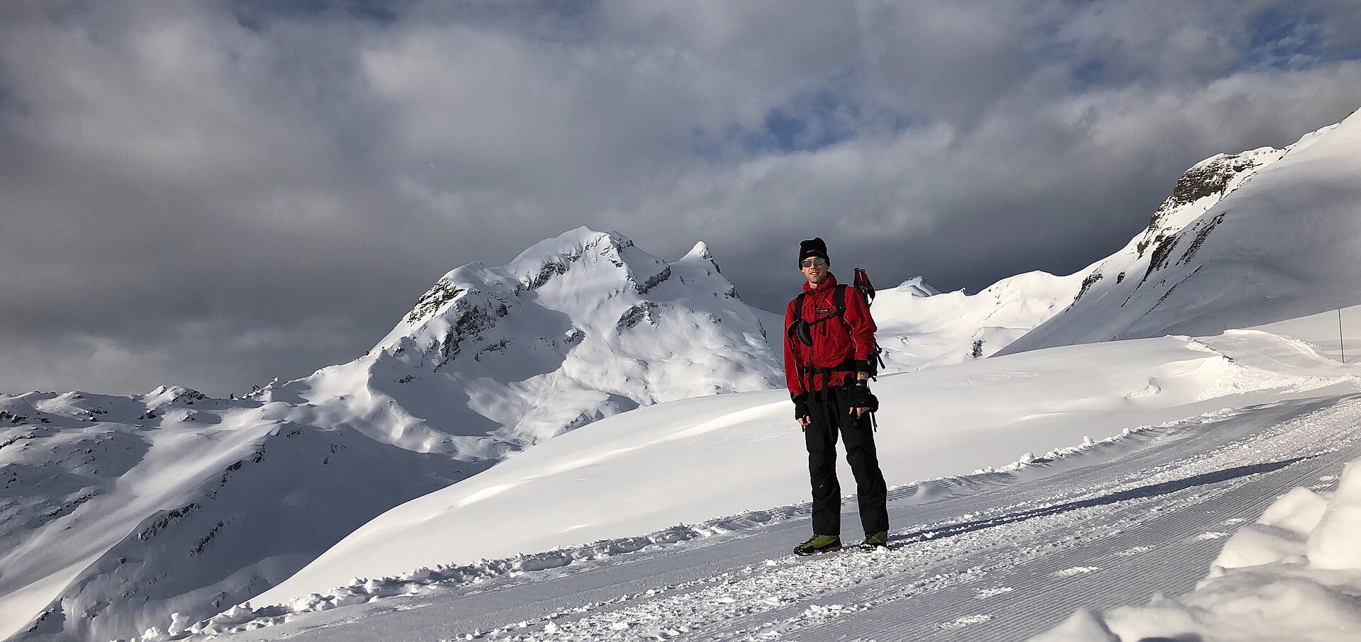 Grindelwald under snow in the Jungfrau region