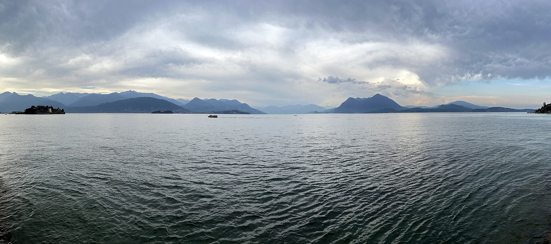Stresa waterfront on Lake Maggiore