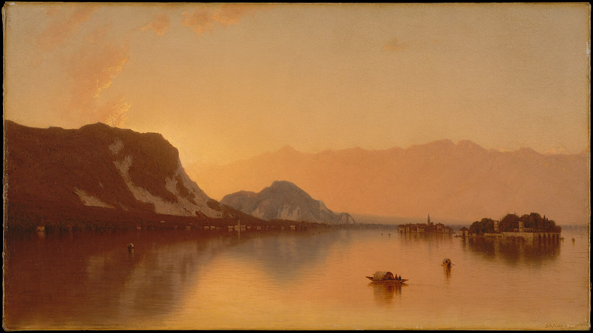Isola Bella and its gardens on Lake Maggiore