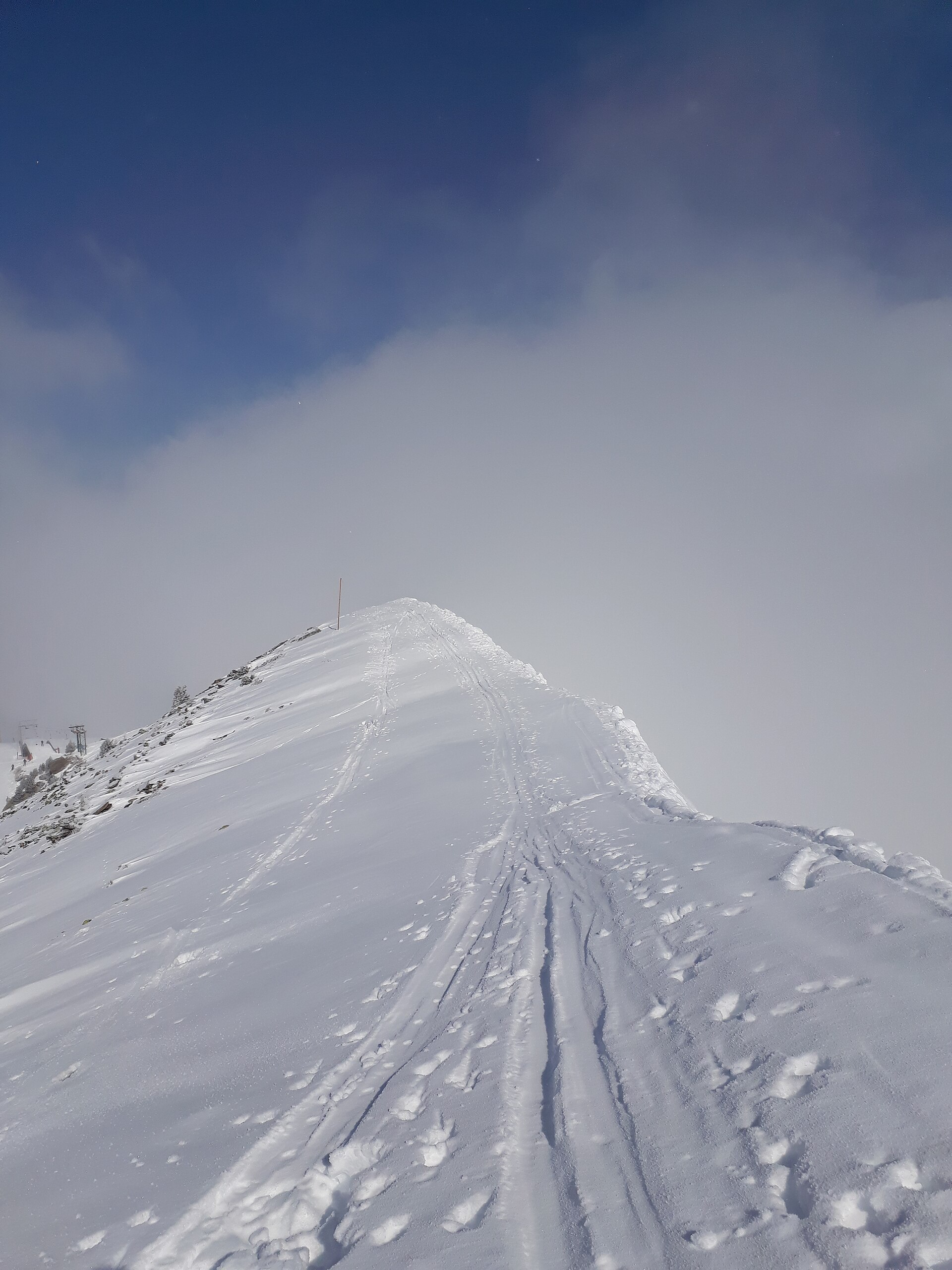 Winter slopes of the 4 Vallées above Verbier